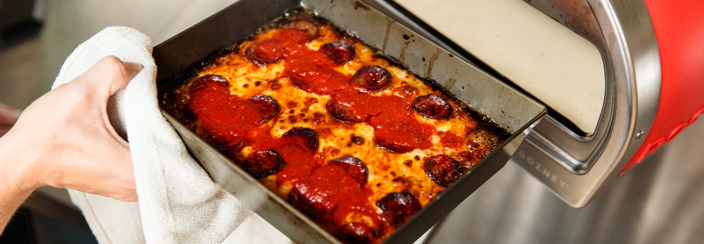 Detroit-Style Pizza  Combi Steam Oven Recipes