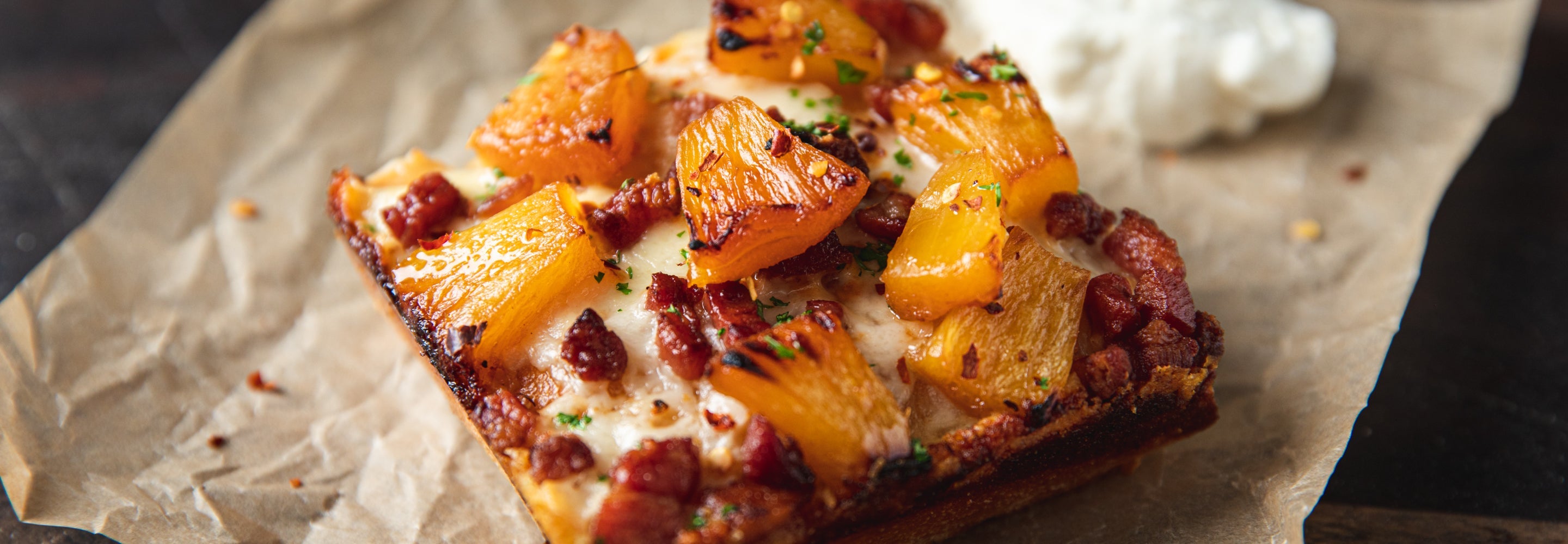 Pineapple & Pancetta Detroit Style Pizza Recipe | Gozney – Gozney