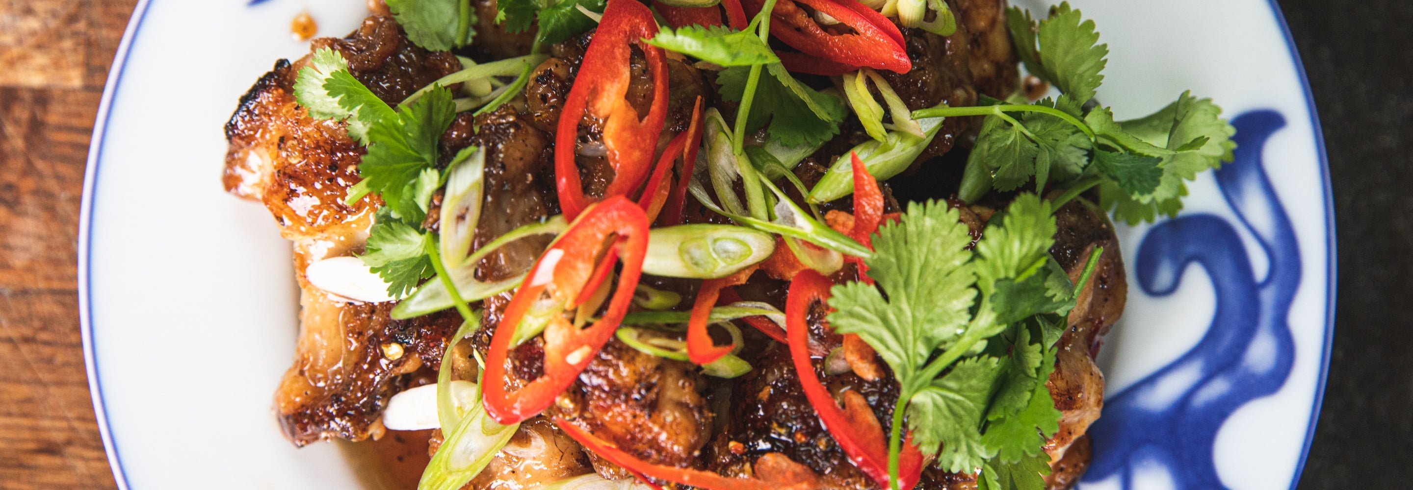 Thai Chicken Wings with Black Pepper Caramel Recipe | Gozney – Gozney