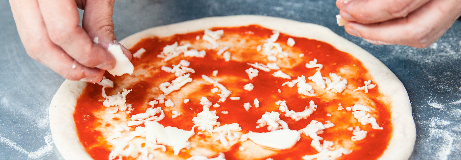 What cheese goes on pizza? - Gozney recipe poster image