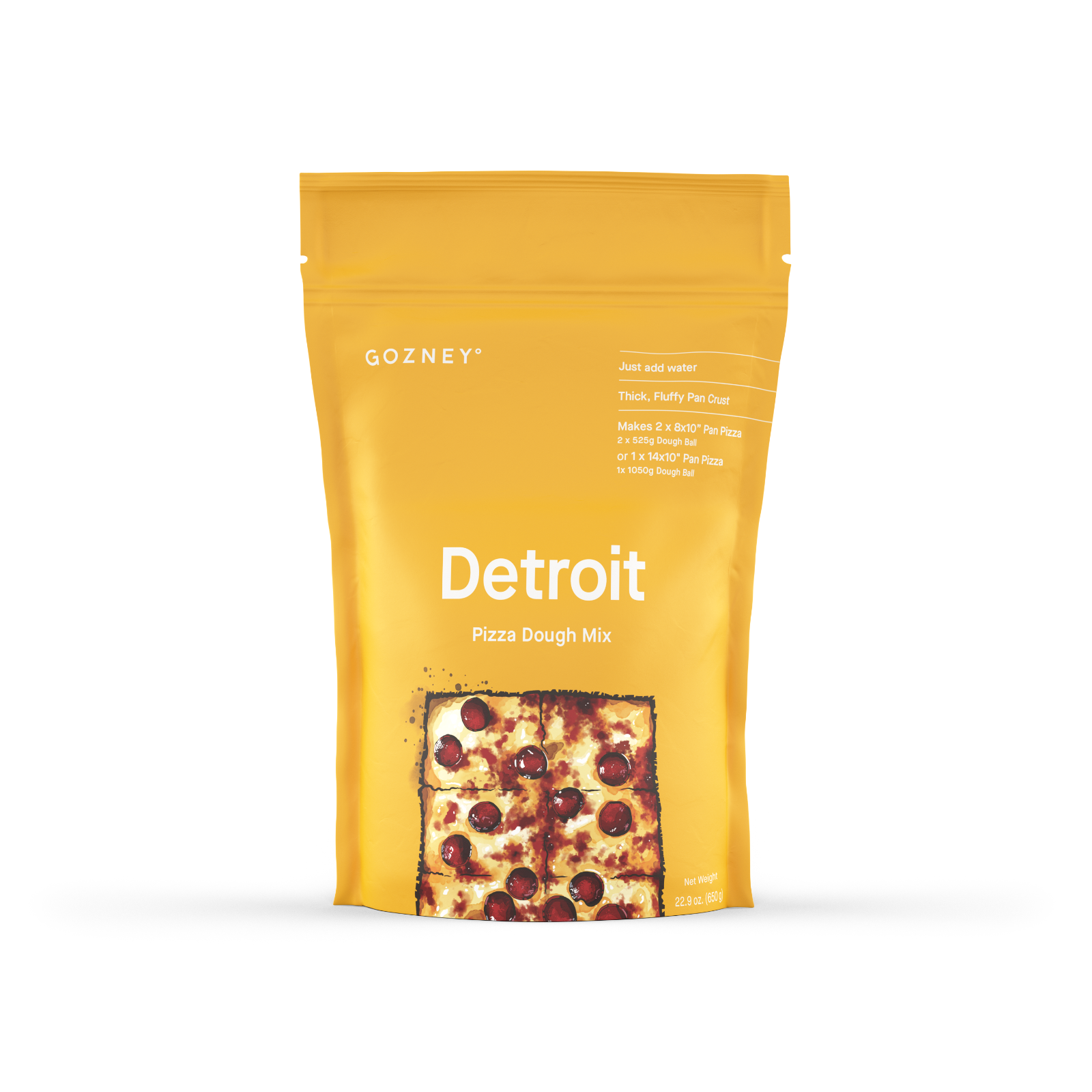 Gozney Detroit Pizza Dough Mix | Gozney US