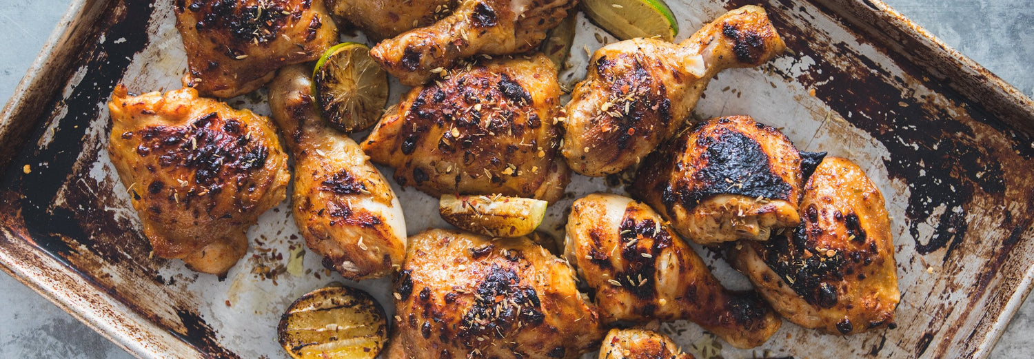 Beer Marinaded Chicken with Spicy Fennel Salt - Gozney . Roccbcox recipe poster image