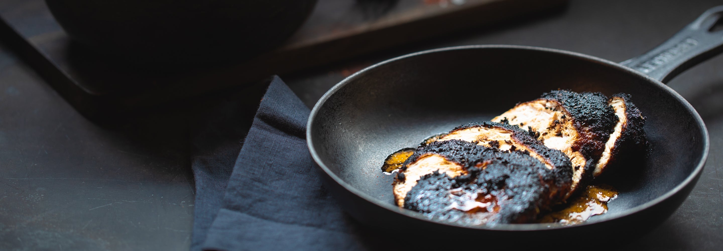 Blackened Chicken with Cucumber Yogurt Recipe | Gozney – Gozney