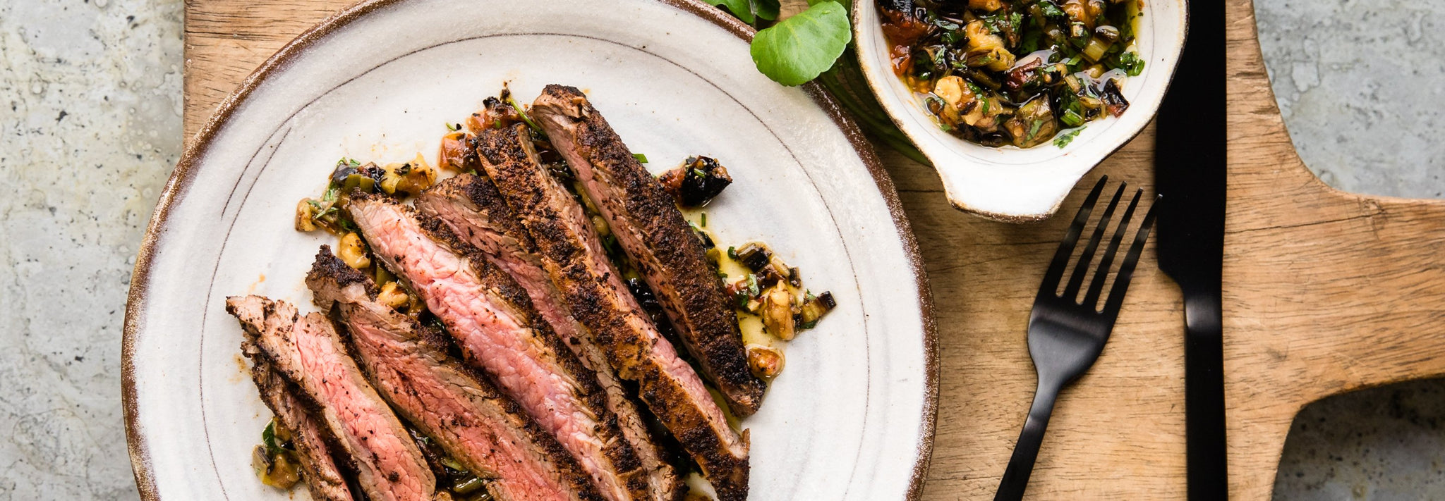 Trader Joe's Coffee Rubbed Flank Steak