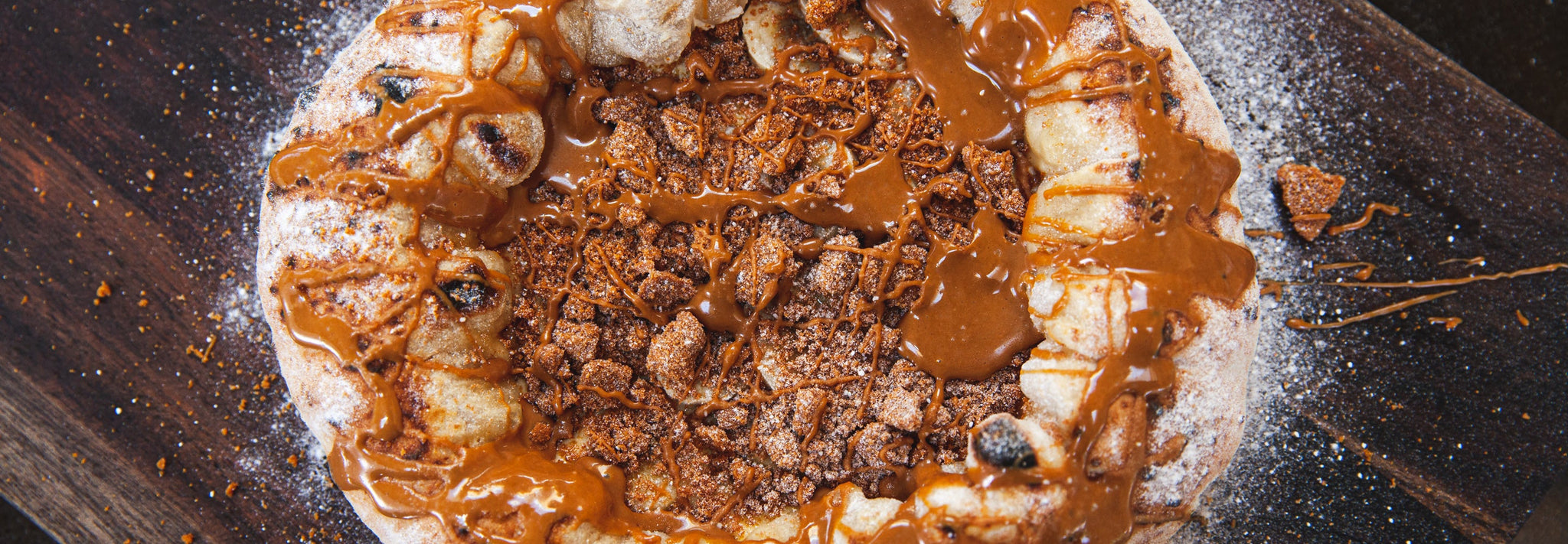 The Biscoff Bad Boy Pizza - Gozney . Roccbox