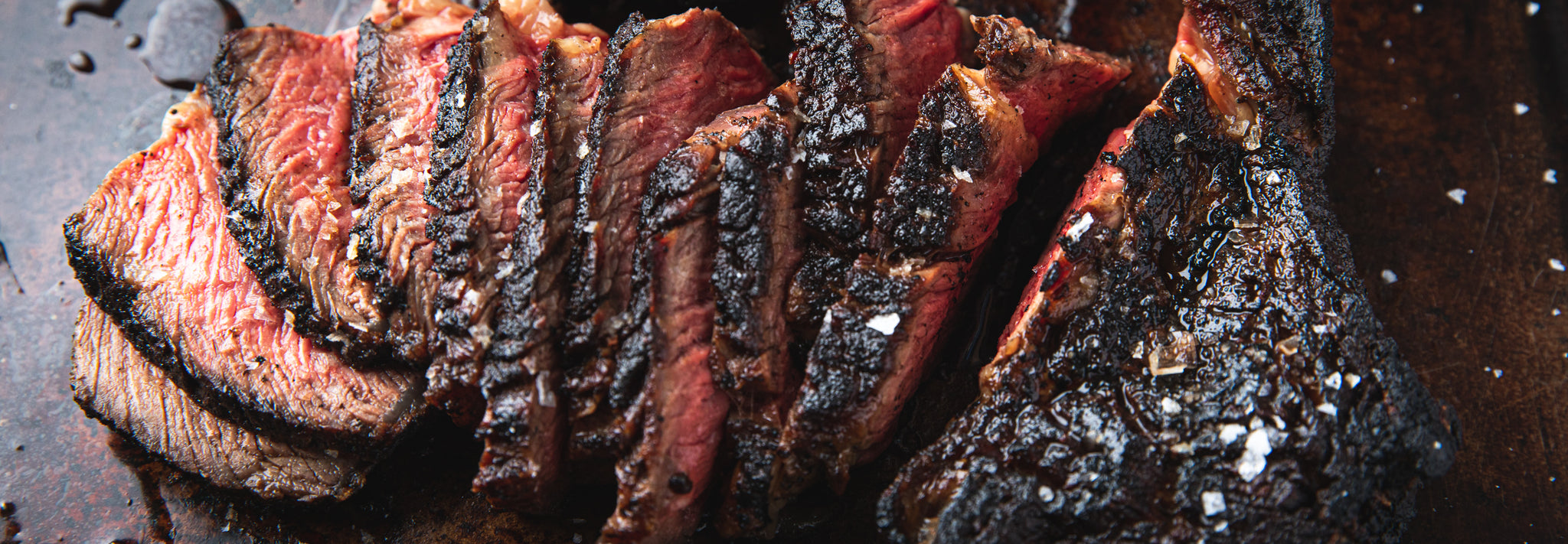 Texan Dalmatian Rubbed Steak - Gozney . Roccbox