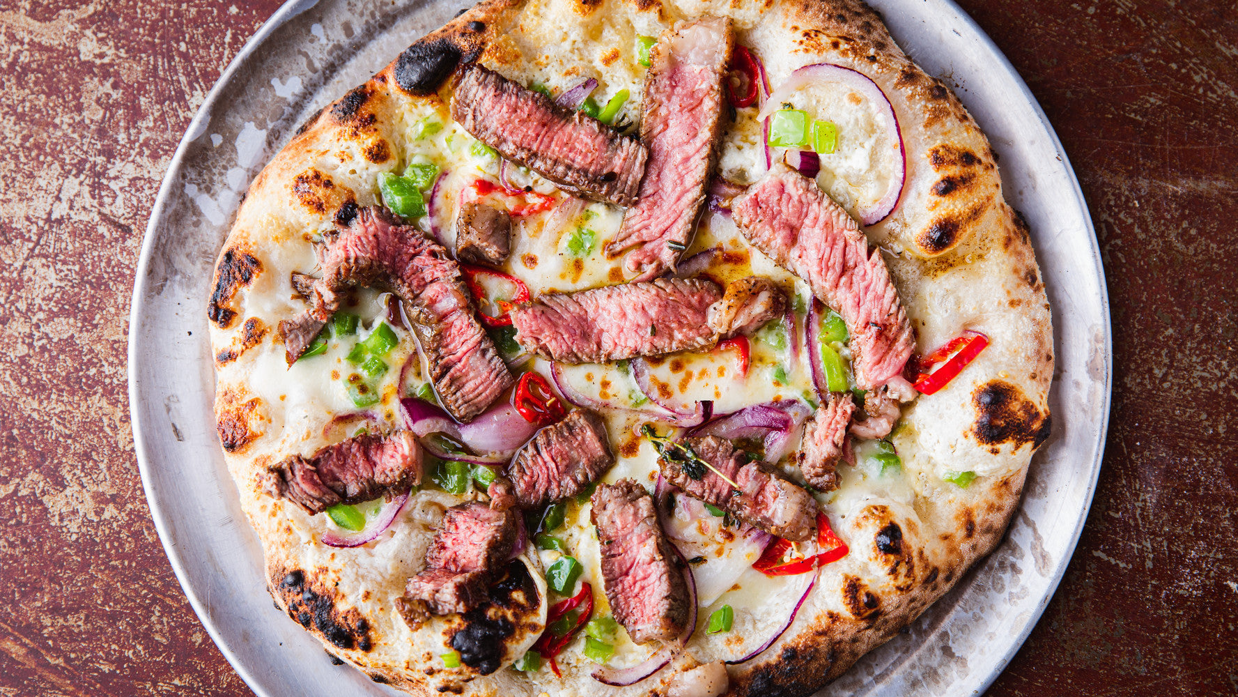 Philly Cheesesteak Pizza Recipe | Gozney US