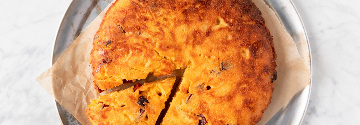 Cornbread with Chorizo & Manchego recipe poster image
