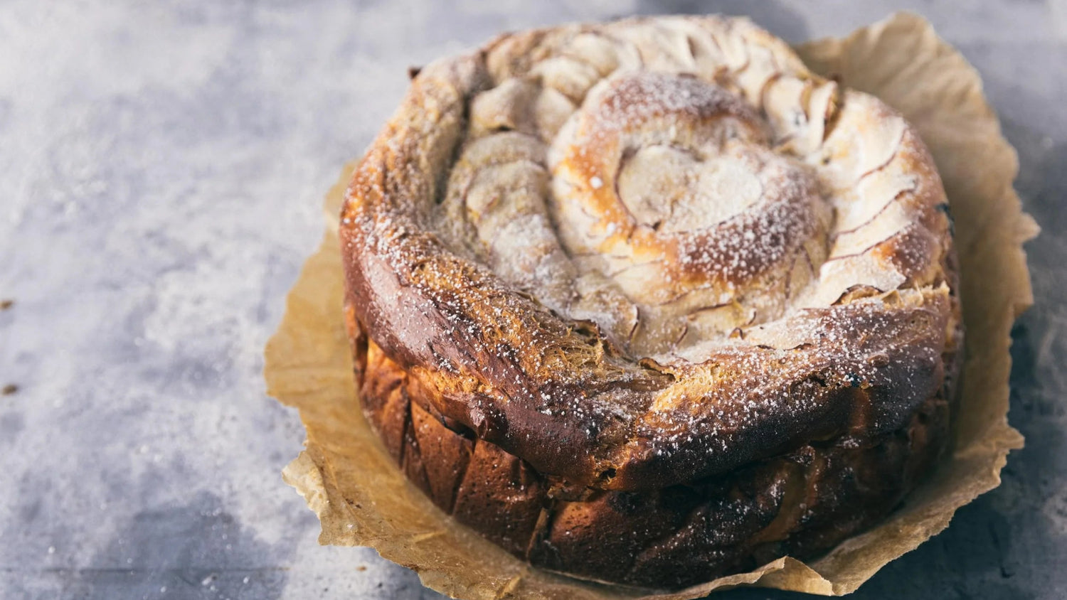Caramelized Apple Brioche recipe poster image