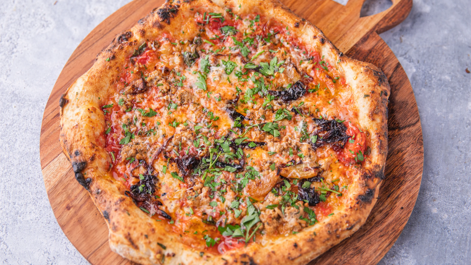 Italian Sausage and Hot Honey Pizza – Gozney