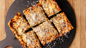 Mushroom Detroit Style Pizza Recipe | Gozney US