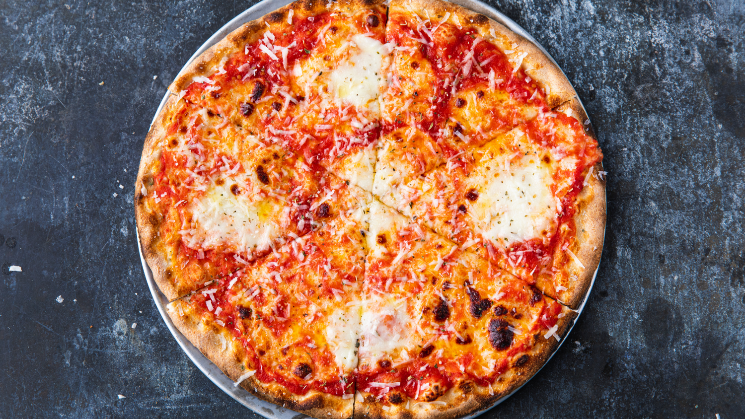 New Haven Style Pizza recipe poster image