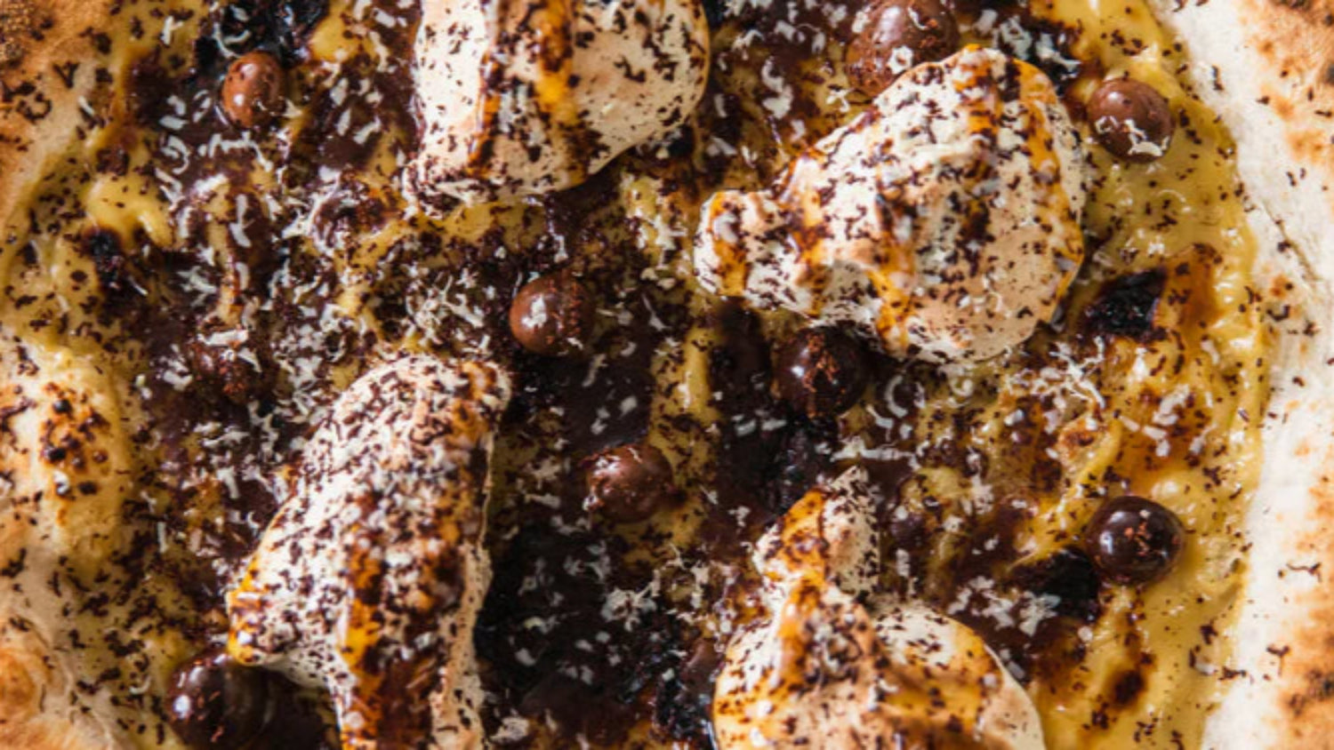 Tiramisu Pizza recipe poster image